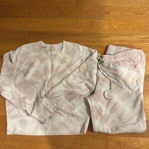 Madewell Tie Dye Sweatshirt and Sweatpants Bundle